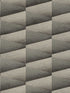 Shae Geo fabric in dark grey color - pattern number 4096-554663 - by Advantage in the Concrete collection