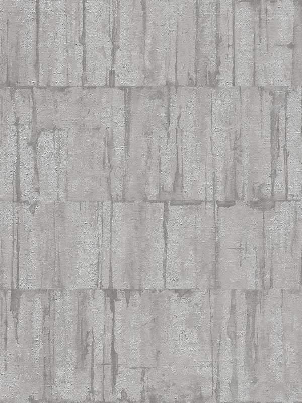 Buck Horizontal wallpaper in silver color - pattern number 4096-560312 - by Advantage in the Concrete collection