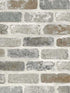 Washed Faux Brick Prepasted fabric in neutral color - pattern number PR10500 - by Seabrook in the Seabrook Prepasted Wallpaper Assortment collection