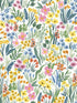 Lea Peel and Stick fabric in white color - pattern number PSW1465RL - by Rifle Paper Co in the Rifle Paper Co Second Edition Peel and Stick Wallpaper collection
