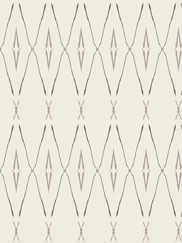 Artifact Silhouettes fabric in savanna color - pattern number CC1281 - by York Designer Series in the Carol Benson Cobb Signature Wallcoverings collection