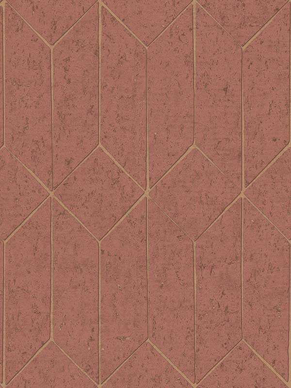 Hayden Concrete Trellis fabric in raspberry color - pattern number 4125-26703 - by Advantage in the Fusion by Advantage collection