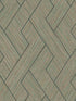 Ember Geometric Basketweave wallpaper in copper color - pattern number 4125-26726 - by Advantage in the Fusion by Advantage collection