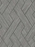 Ember Geometric Basketweave wallpaper in grey color - pattern number 4125-26729 - by Advantage in the Fusion by Advantage collection