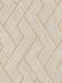 Ember Geometric Basketweave wallpaper in taupe color - pattern number 4125-26730 - by Advantage in the Fusion by Advantage collection