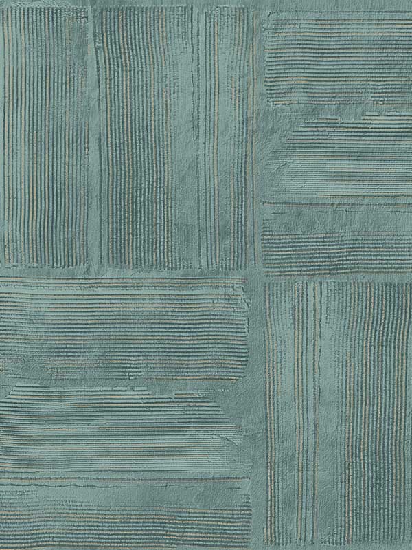 Jasper Block Texture wallpaper in teal color - pattern number 4125-26737 - by Advantage in the Fusion by Advantage collection