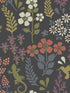 Karina Meadow fabric in charcoal color - pattern number 2980-26170 - by Advantage in the Splash collection