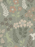 Karina Meadow fabric in green color - pattern number 2980-26173 - by Advantage in the Splash collection