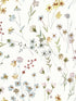 Heidi Watercolor Florals wallpaper in yellow color - pattern number 2980-26174 - by Advantage in the Splash collection