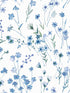 Heidi Watercolor Florals wallpaper in blue color - pattern number 2980-26176 - by Advantage in the Splash collection