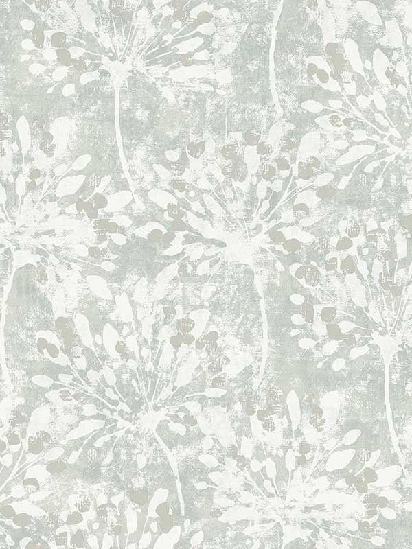 Dori Painterly Floral fabric in light green color - pattern number 2980-26191 - by Advantage in the Splash collection