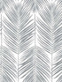 Casa Mia Paradise Palm Peel and Stick wallpaper in gray color - pattern number RM21700 - by Casa Mia in the Peel and Stick Wallpaper by Casa Mia collection