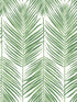 Casa Mia Paradise Palm Peel and Stick wallpaper in green color - pattern number RM21704 - by Casa Mia in the Peel and Stick Wallpaper by Casa Mia collection