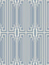 Manhattan fabric in peacock color - pattern number DC60002 - by Collins and Company in the Deco 2 collection