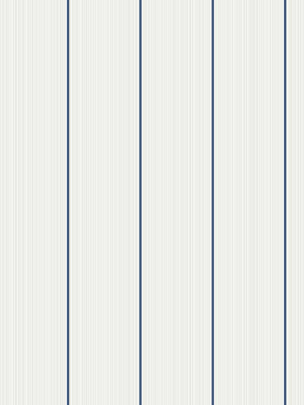 Rockefeller Stripe wallpaper in navy color - pattern number DC61404 - by Collins and Company in the Deco 2 collection