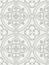 Villa Mar Tile Peel and Stick wallpaper in harbor mist color - pattern number LN30308 - by NextWall in the Peel and Stick Wallpaper by Lillian August Luxe Haven 2 collection