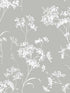 Floral Mist Peel and Stick wallpaper in alloy color - pattern number LN30508 - by NextWall in the Peel and Stick Wallpaper by Lillian August Luxe Haven 2 collection
