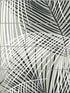 Palm Tile Peel and Stick fabric in ebony and fieldstone color - pattern number LN30700 - by NextWall in the Peel and Stick Wallpaper by Lillian August Luxe Haven 3 collection