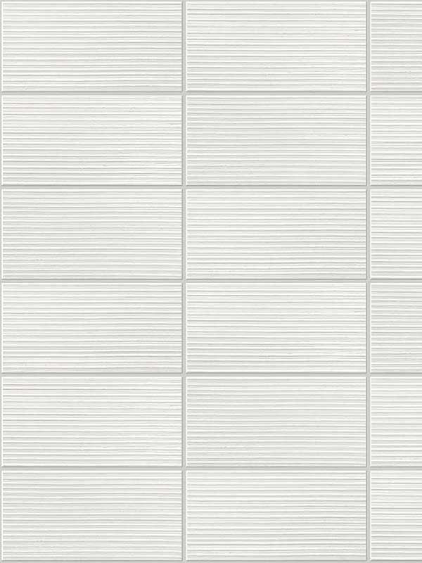 Rib Tile Peel and Stick fabric in morning fog color - pattern number LN30800 - by NextWall in the Peel and Stick Wallpaper by Lillian August Luxe Haven 3 collection