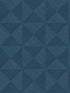 Geo Inlay Peel and Stick fabric in denim blue color - pattern number SG11712 - by NextWall in the Peel and Stick Wallpaper by Stacy Garcia Sojourn Collection 2 collection