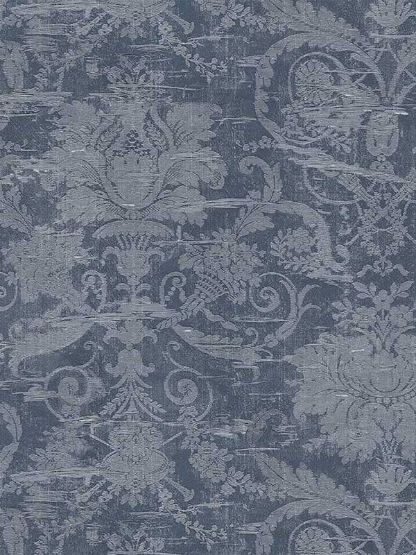 Rochester fabric in denim color - pattern number CL20602 - by Carl Robinson in the Carl Robinson 18 Napa collection