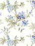 Rosoman wallpaper in inky blue color - pattern number CL21609 - by Carl Robinson in the Carl Robinson 18 Napa collection