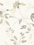Linden Flower Peel and Stick wallpaper in soft neutral color - pattern number PSW1424RL - by Candice Olson in the Simply Candice Peel and Stick Wallpaper collection