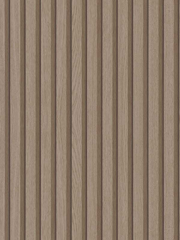 Wood Stripe wallpaper in brown color - pattern number EN3395814 - by Galerie in the Eden by Galerie collection