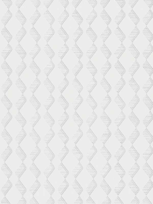 Zigzag wallpaper in white color - pattern number 33651 - by Galerie in the Serene collection