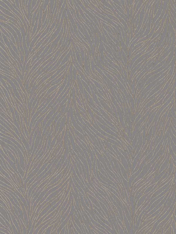 Branches wallpaper in brown gold color - pattern number 58429 - by Galerie in the Serene collection