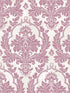 Damasco Platino fabric in pink color - pattern number 25714 - by Galerie in the Cottage Chic collection