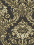 Damasco Superior fabric in black beige color - pattern number 25739 - by Galerie in the Cottage Chic collection