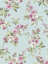 Ramabe Edra fabric in tiffany color - pattern number 84006 - by Galerie in the Cottage Chic collection