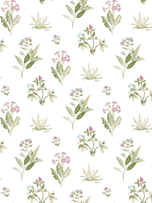 Mazzetto Edra wallpaper in pink color - pattern number 84012 - by Galerie in the Cottage Chic collection