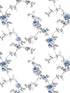 Ramage Medio Edra wallpaper in blue color - pattern number 84035 - by Galerie in the Cottage Chic collection