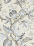 Jacobino Edra fabric in black color - pattern number 84039 - by Galerie in the Cottage Chic collection