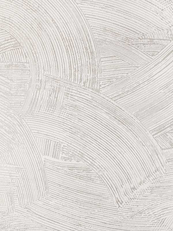 Modern Swirl wallpaper in silver color - pattern number W3831.11.0 - by Kravet in the Modern Luxe collection