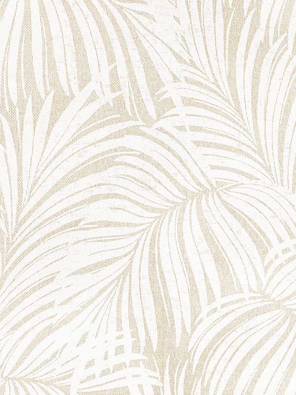 Leaf Paperweave wallpaper in pearl color - pattern number W3833.1.0 - by Kravet in the Modern Luxe collection