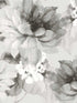 Watercolor Floral Peel and Stick wallpaper in ash and metallic silver color - pattern number HG10308 - by NextWall in the Peel and Stick Wallpaper by Harry and Grace collection