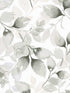 Watercolor Tossed Leaves Peel and Stick wallpaper in sea salt and harbor mist color - pattern number LN31110 - by NextWall in the Peel and Stick Wallpaper by Lillian August Luxe Haven 4 collection