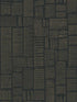 Crafted Editorial Peel and Stick wallpaper in black and gold metallic color - pattern number PSW1496RL - by Magnolia Home by Joanna Gaines in the Magnolia Home Peel and Stick Wallpaper collection