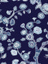 Temple Garden Peel and Stick wallpaper in navy blue color - pattern number PSW1407RL - by York in the Madcap Cottage Peel and Stick Wallpaper collection