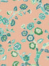 Temple Garden Peel and Stick wallpaper in coral color - pattern number PSW1408RL - by York in the Madcap Cottage Peel and Stick Wallpaper collection