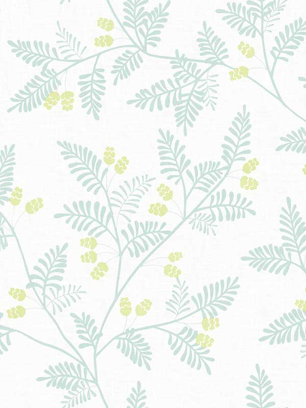 Ardell Botanical fabric in seafoam color - pattern number 4074-26601 - by A Street Prints in the Georgia collection