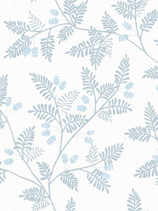 Ardell Botanical fabric in light blue color - pattern number 4074-26602 - by A Street Prints in the Georgia collection