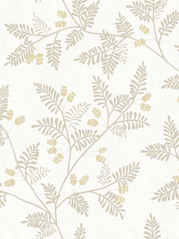 Ardell Botanical fabric in wheat color - pattern number 4074-26603 - by A Street Prints in the Georgia collection