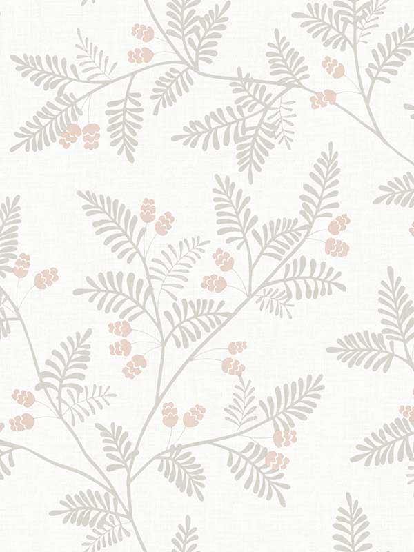 Ardell Botanical fabric in taupe color - pattern number 4074-26604 - by A Street Prints in the Georgia collection