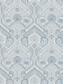 Fernback Ornate Botanical fabric in blue color - pattern number 4074-26611 - by A Street Prints in the Georgia collection