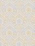 Fernback Ornate Botanical fabric in yellow color - pattern number 4074-26615 - by A Street Prints in the Georgia collection