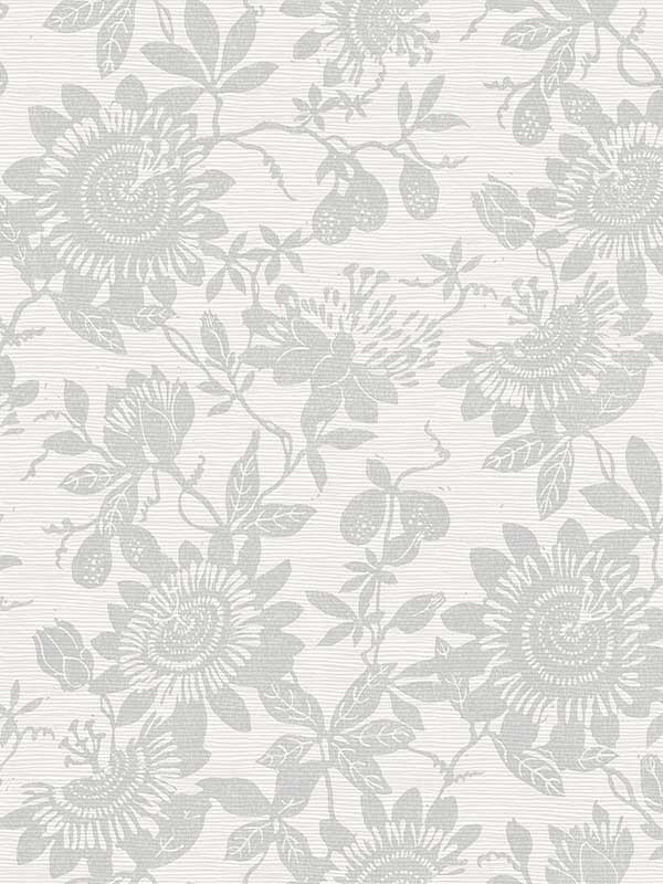 Helen Floral Trail wallpaper in light grey color - pattern number 4074-26629 - by A Street Prints in the Georgia collection